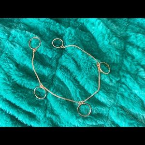 Eddie Borgo Gold 5 finger ring